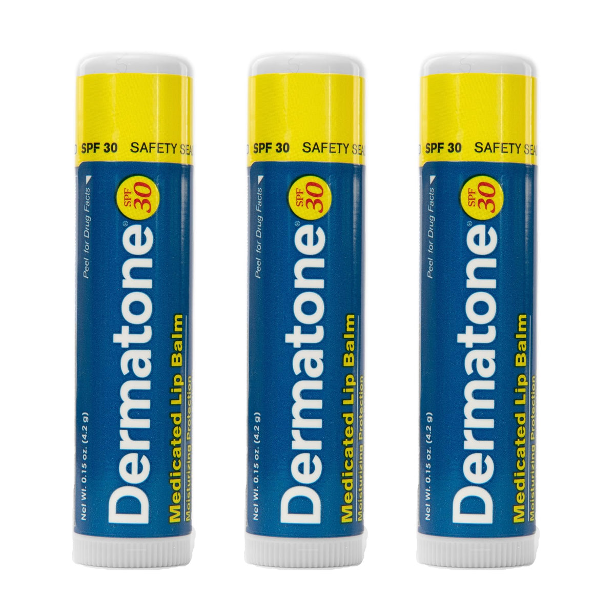 DERMATONE front packaging showing SPF 30 and medicated benefits