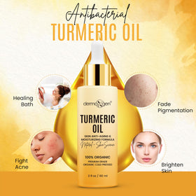 DERMAXGEN close-up label detail highlighting organic ingredients and benefits