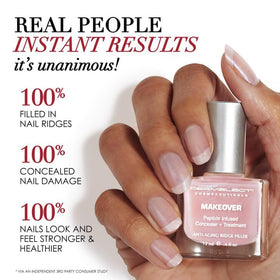 Dermelect used as a base coat under polish to extend manicure life