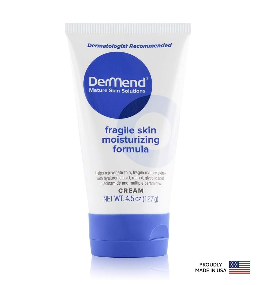 Dermend cream texture close-up shows smooth consistency and fast absorption
