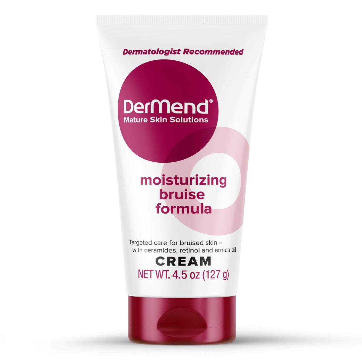 Dermend front packaging showing 4.5 oz tube and product branding for confidence