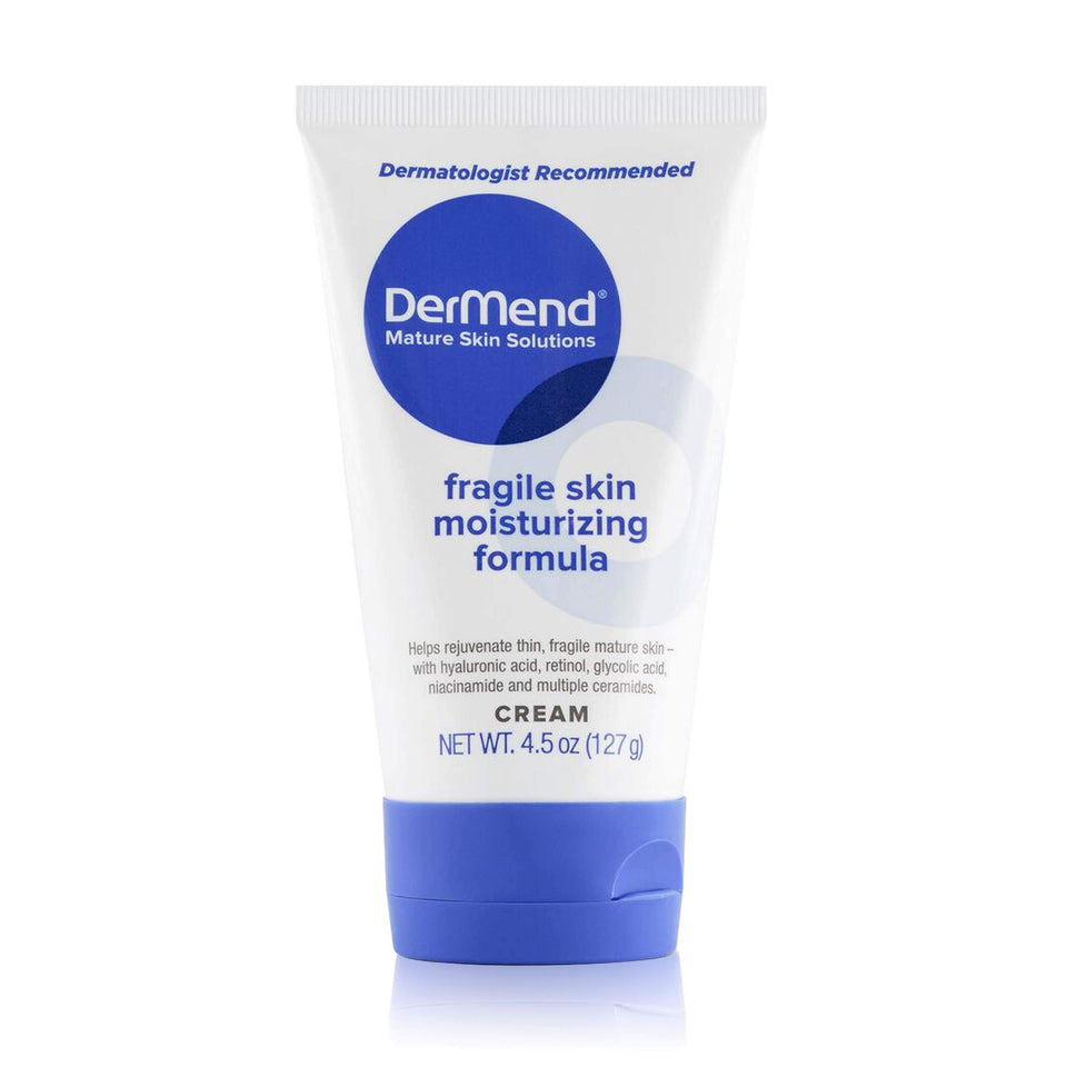 Dermend tube front view showing size and branding benefits hydration