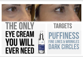 Dermlogic ingredients label highlighting peptides and antioxidants
