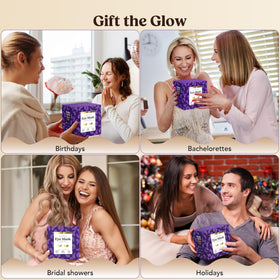 DERMORA patting leftover serum into skin demonstrating quick absorption