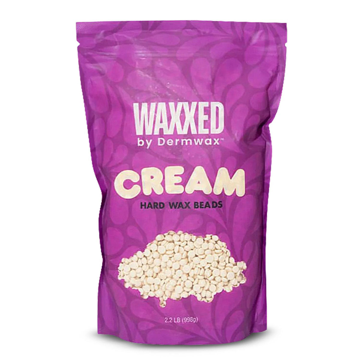 Dermwax front packaging showing 2.2LB bag and professional-ready supply