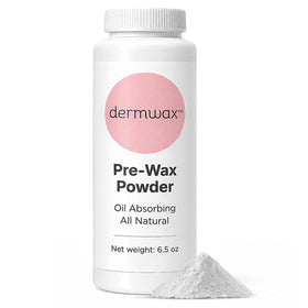 Dermwax front packaging showing 6.5 oz jar and clear labeling for fast identification