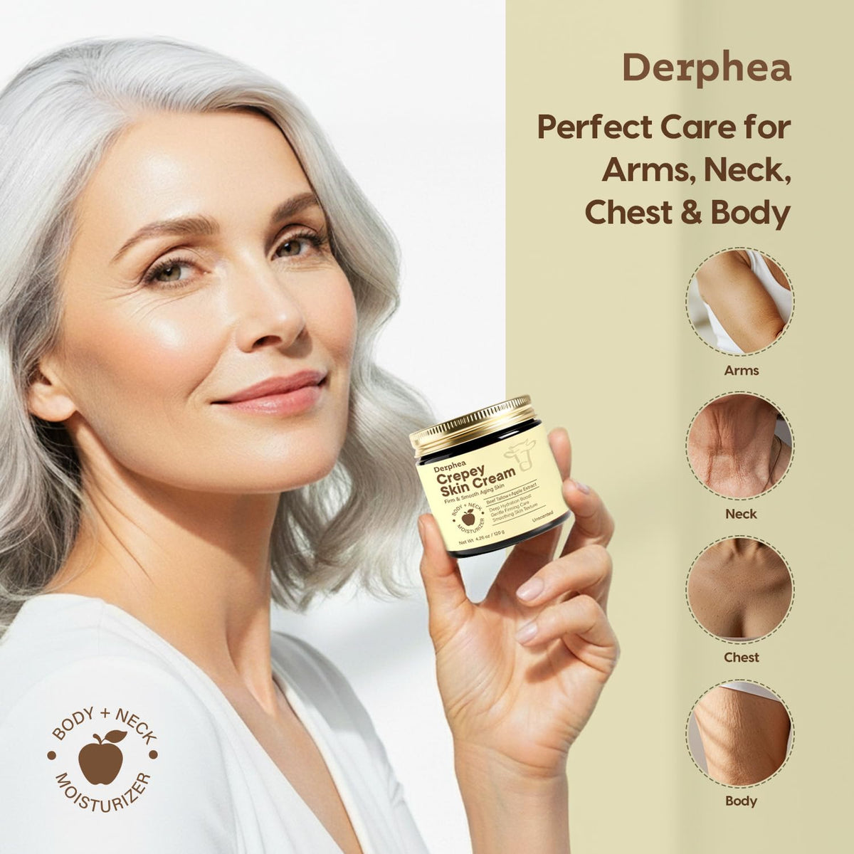 DERPHEA beef tallow ingredient bowl highlighting nourishing lipid benefit