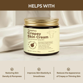 DERPHEA jar opened top view revealing creamy consistency benefit