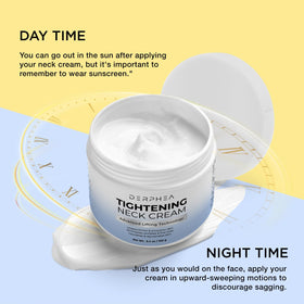 DERPHEA label close-up highlighting key firming ingredients