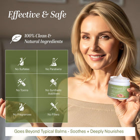 Dersie label detail highlighting clean ingredients and benefits