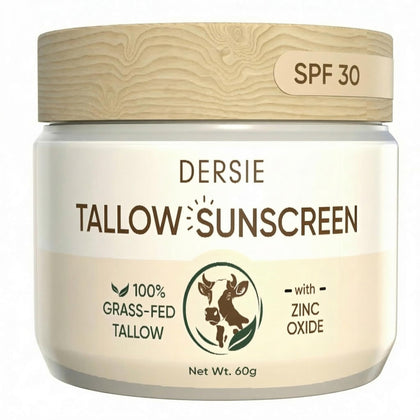 Dersie front packaging showing SPF 30 and mineral sunscreen benefits