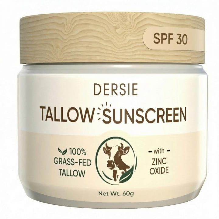 Dersie front packaging showing SPF 30 and mineral sunscreen benefits