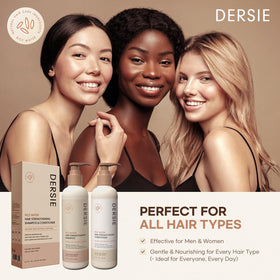 Dersie duo in bathroom lifestyle scene showing routine use and manageability