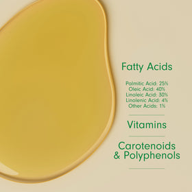 Dersie 4 fl oz bottle next to everyday objects for size and scale