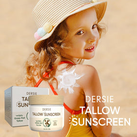 Dersie family outdoors using sunscreen indicating safe everyday protection