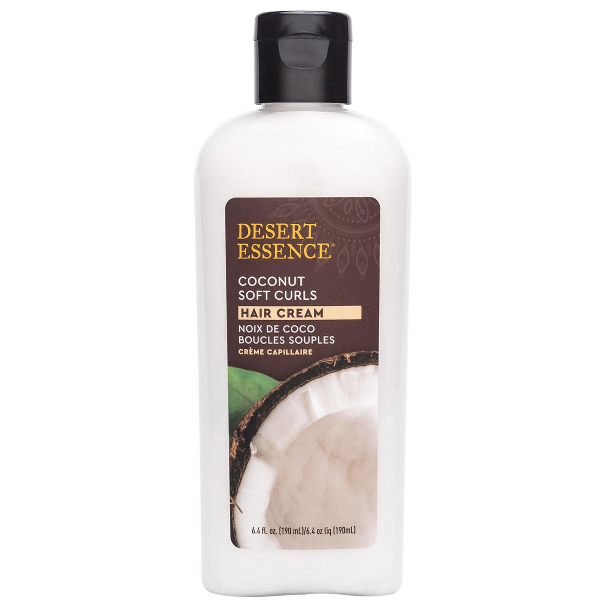 Desert Essence open jar texture highlighting rich coconut cream