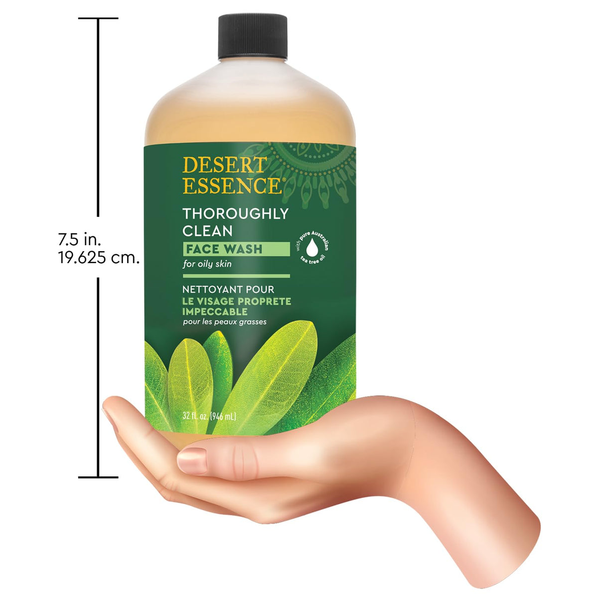 Desert Essence packed in gym bag for travel-friendly skincare convenience
