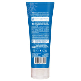 Desert Essence bottle on bathroom shelf styled to show everyday lifestyle use