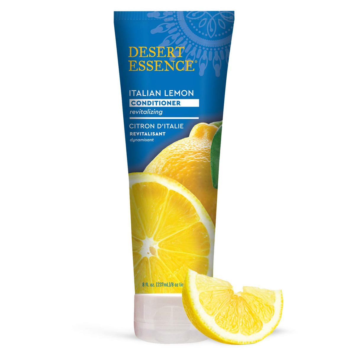Desert Essence front bottle showing product branding and benefits