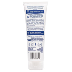 Desert Essence lotion texture on skin close-up demonstrating fast absorption and softness