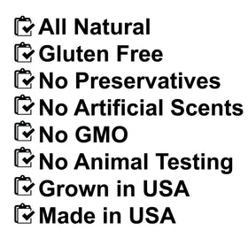 Desert Oasis Skincare label and USDA organic certification detail visible