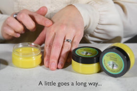 Desert Oasis Skincare overnight glove treatment for intensive hand repair