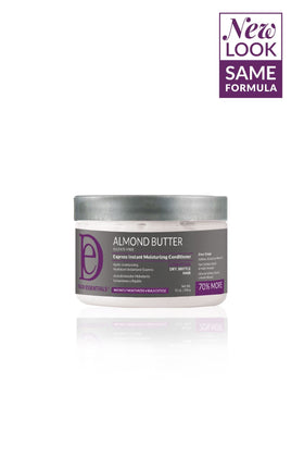Design Essentials being applied to damp hair to detangle and soften