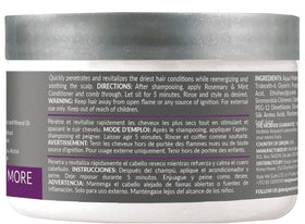 Design Essentials conditioner cream texture close-up for deep hydration