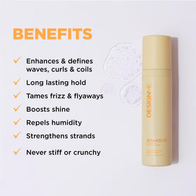 Design.Me BOUNCE.ME spray nozzle close-up illustrating fine mist application for even coverage