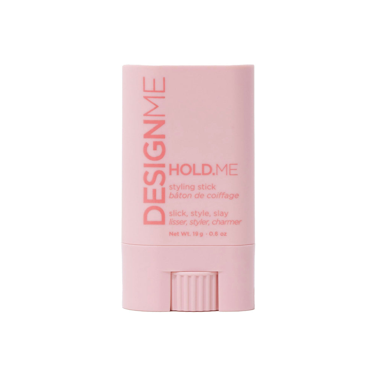Design.Me front packaging shows compact styling stick and brand clarity