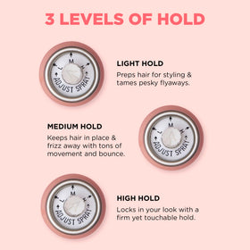 Design.Me HOLD.ME nozzle detail highlighting easy spray control for precise application