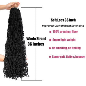 desire4hair close-up of synthetic fiber texture showing softness and no-itch comfort