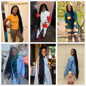 desire4hair lifestyle outdoor styling on model demonstrating movement and everyday wear
