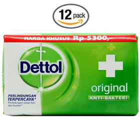 Dettol bar close-up with lather, demonstrates gentle cleansing performance