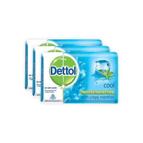 Dettol cool bar front packaging showing crisp menthol and protection benefits