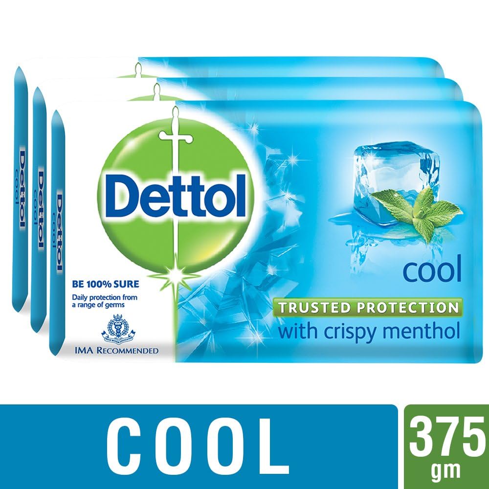 Dettol cool bar menthol texture close-up illustrating cooling sensation and freshness
