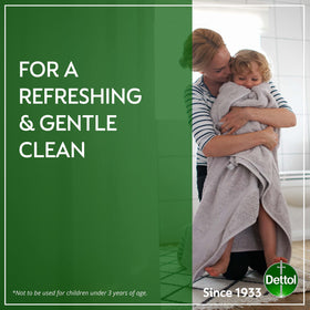 Dettol cool cap and dispenser detail showing controlled use and spill prevention