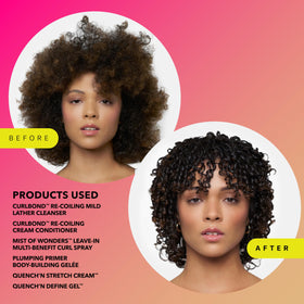 DevaCurl cream being applied to hand demonstrating easy spreadability