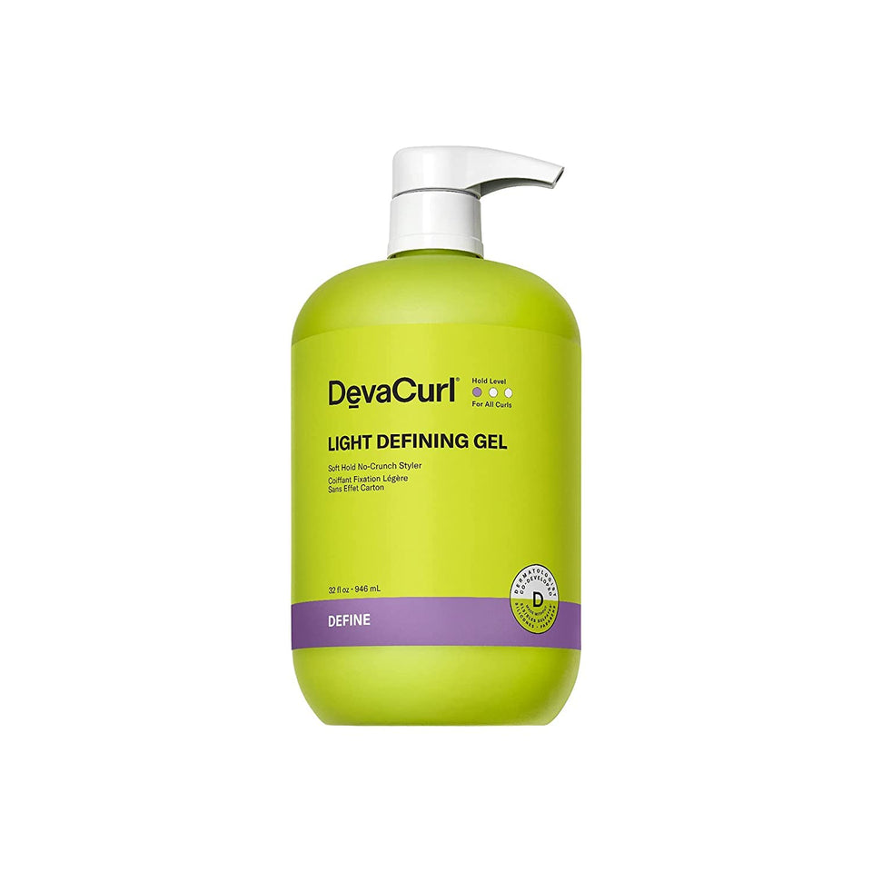 DevaCurl front bottle showing Bright Breeze label and large 32 fl oz size benefit
