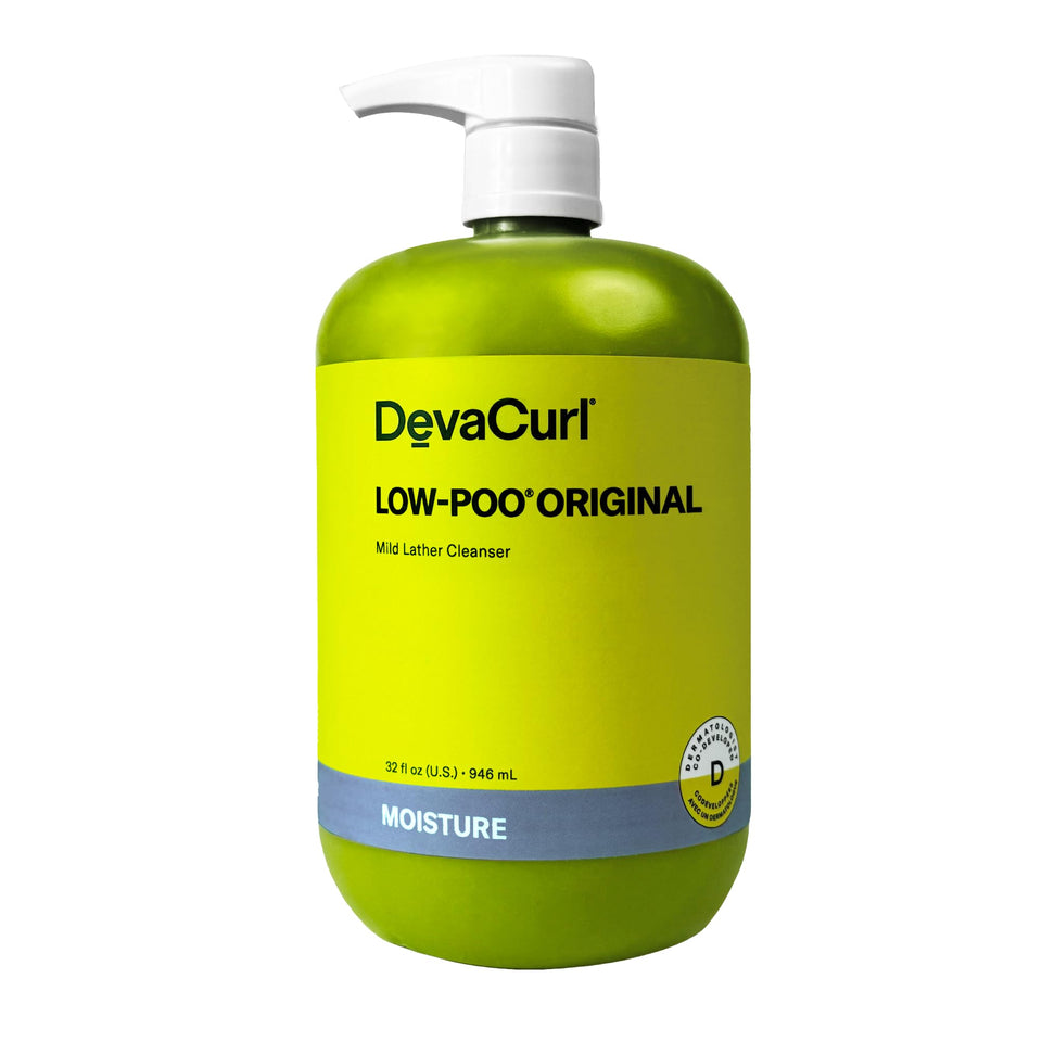 DevaCurl front bottle view showing label and size for clear identification and trust