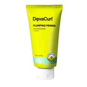 DevaCurl front packaging showing bottle and label with clear product identity and convenience