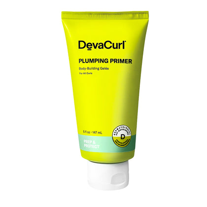 DevaCurl front packaging showing bottle and label with clear product identity and convenience