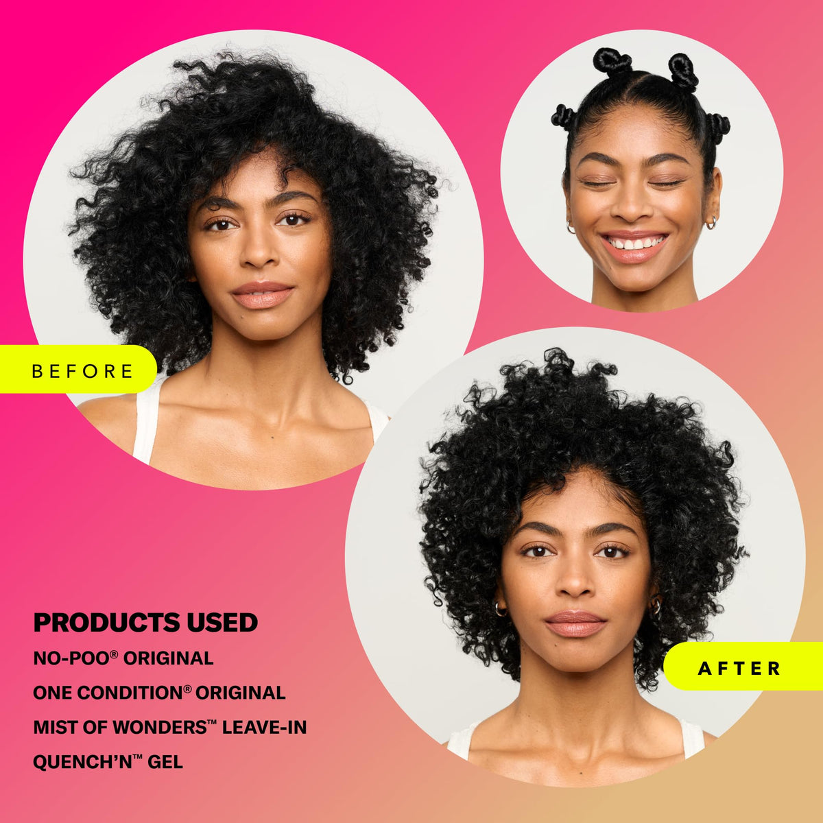 DevaCurl gel used with diffuser producing elongated, frizz-controlled curls