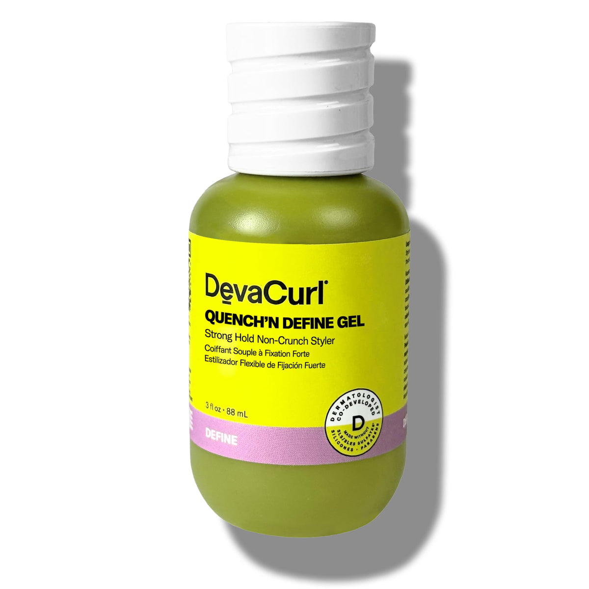 DevaCurl front packaging showing product and benefits