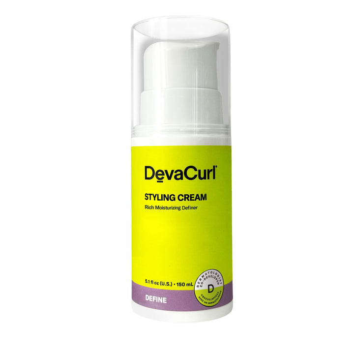 DevaCurl front packaging showing jar and citrus scent for clear product identification and appeal