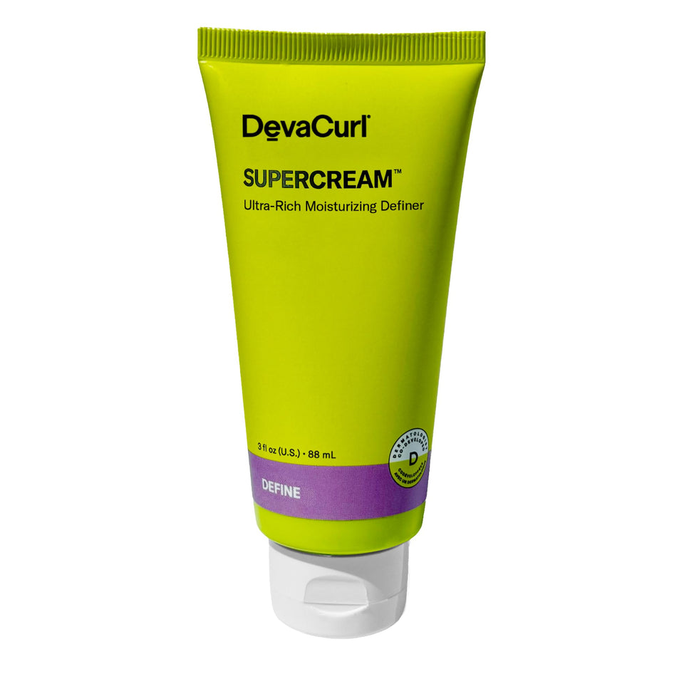 DevaCurl front packaging showing product and benefits for coarse curls