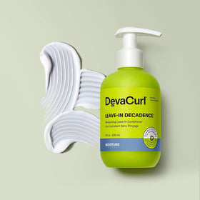 DevaCurl close-up texture demonstrating creamy absorption and hydration