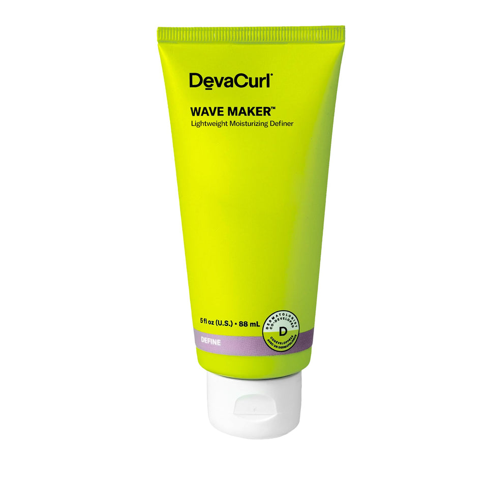 DevaCurl front packaging showing Bright Breeze label and lightweight benefits