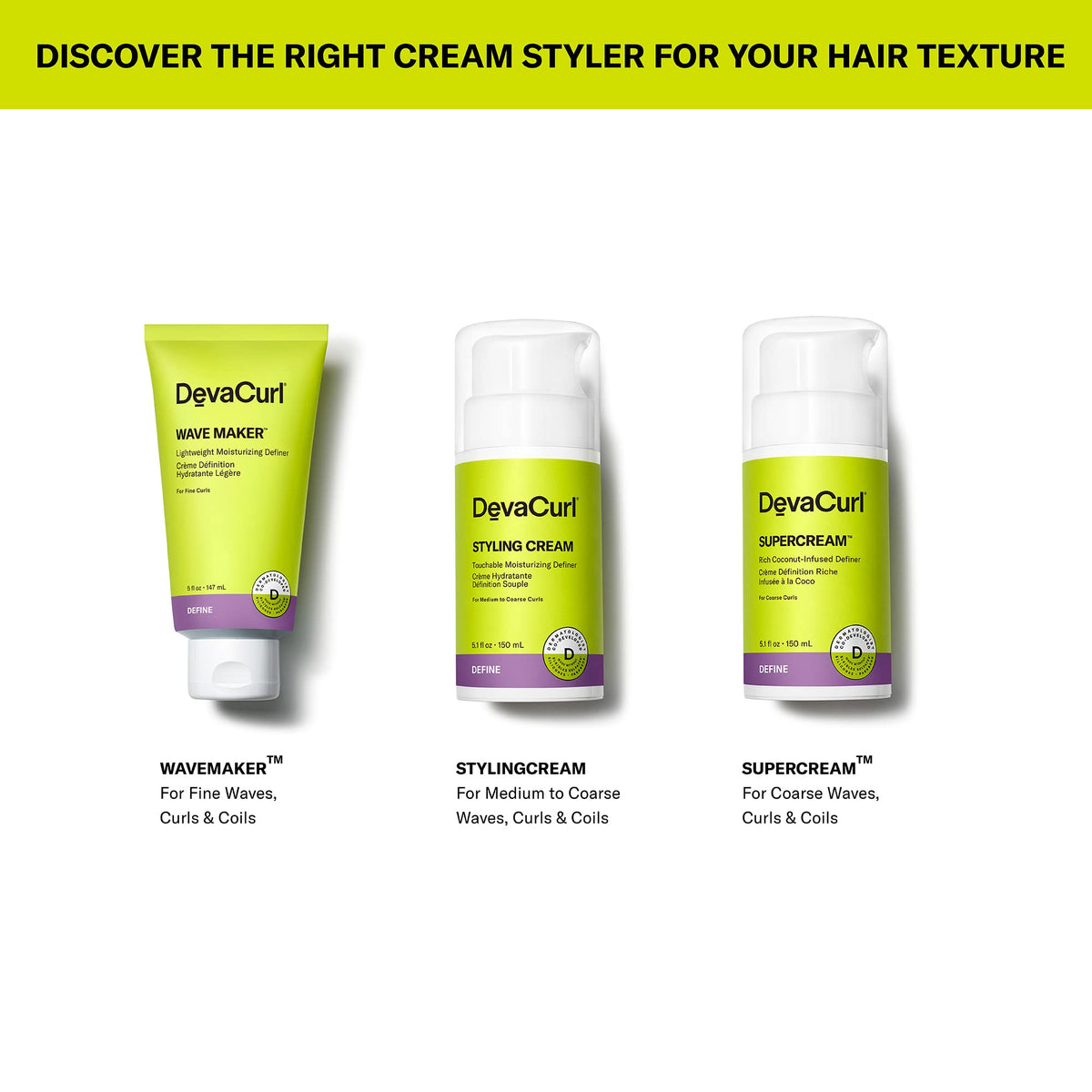 DevaCurl styling result on model with beach waves showing natural shine