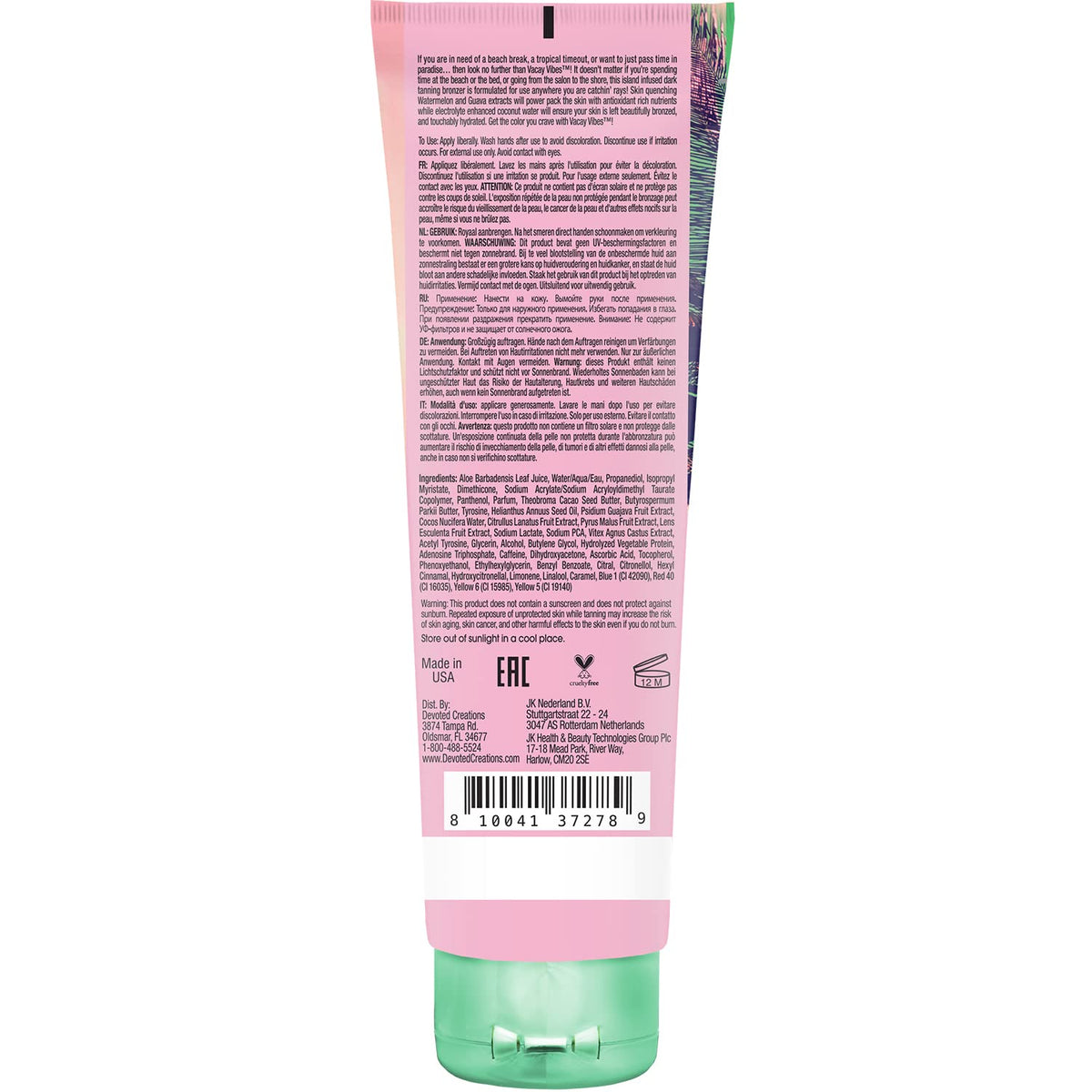 Devoted Creations texture close-up highlighting smooth hydrating finish